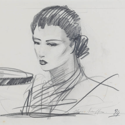 Steven Scheffer - Portret Dame
