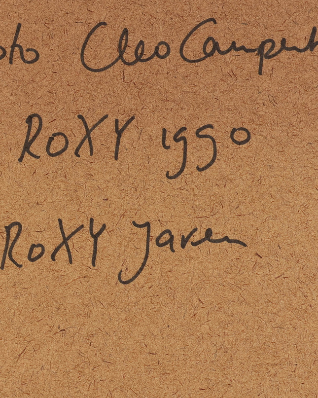 Cleo Campert - Club Roxy