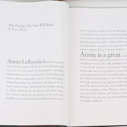 Annie Leibovitz (1949) - Annie’s Big Book