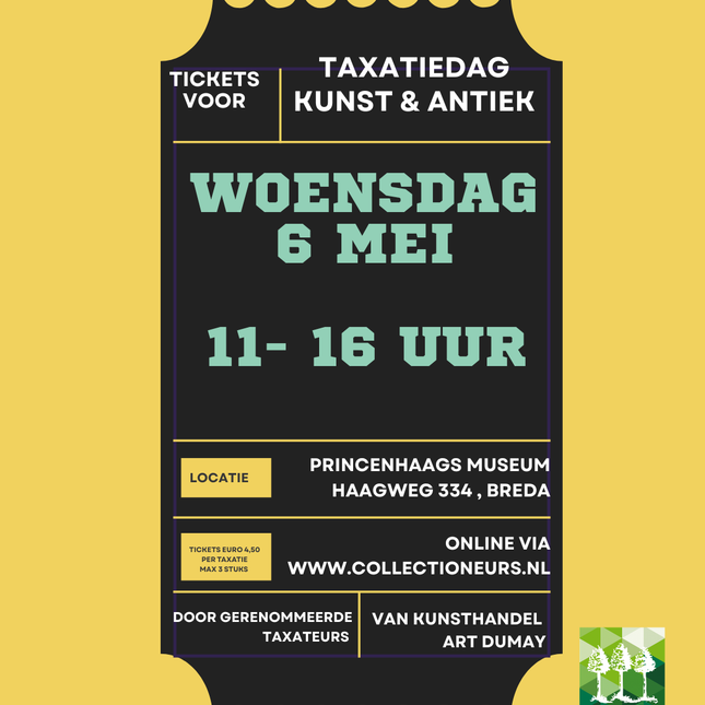 Taxatiedag Princenhaags Museum - woensdag 6 mei