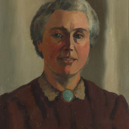 Portret van Leberta Resina Rijken Berens - Beint Mankes (1918-1990)