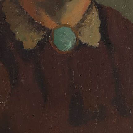 Portret van Leberta Resina Rijken Berens - Beint Mankes (1918-1990)
