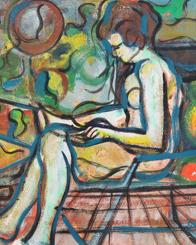 Jorge Maragall (1936-2023) - Vrouw in ligstoel