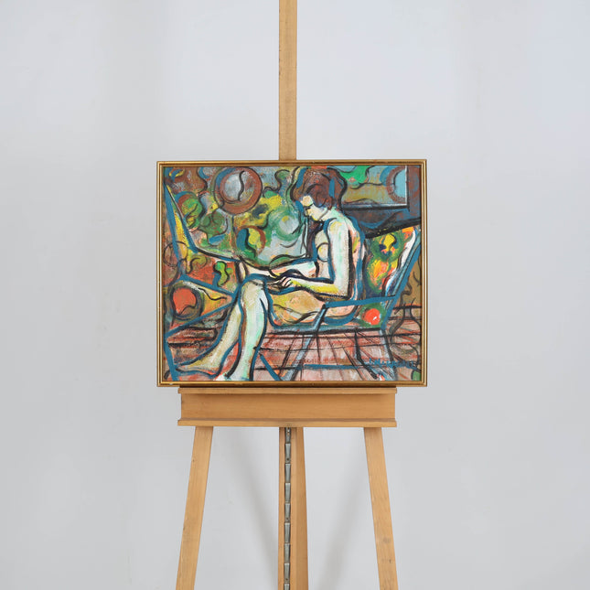 Vrouw in ligstoel - Jorge Maragall (1936-2023)