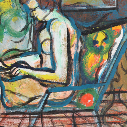 Vrouw in ligstoel - Jorge Maragall (1936-2023)