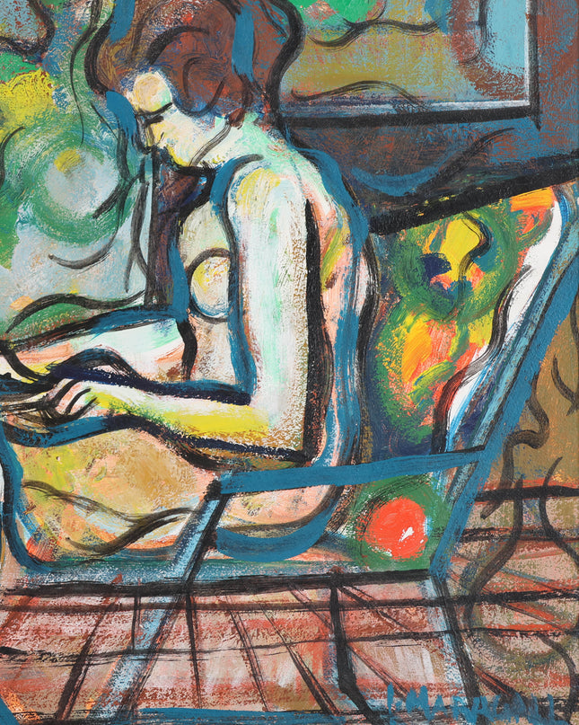 Jorge Maragall (1936-2023) - Vrouw in ligstoel