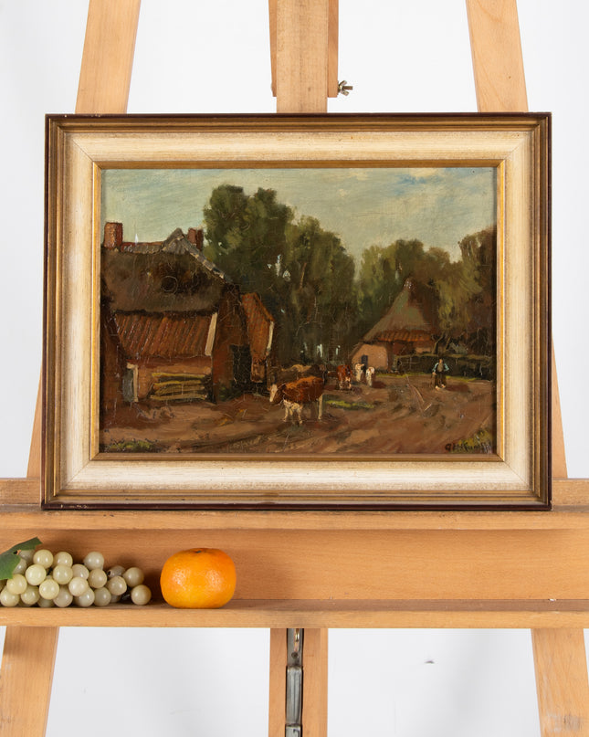 Arnold Hendrik Koning (1860-1945) - Boerderijen en koeien