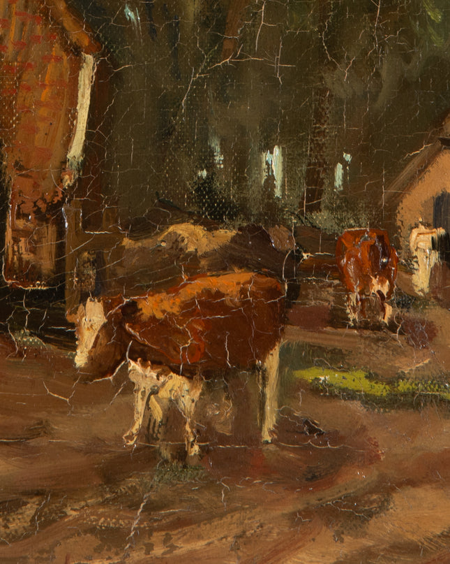 Arnold Hendrik Koning (1860-1945) - Boerderijen en koeien