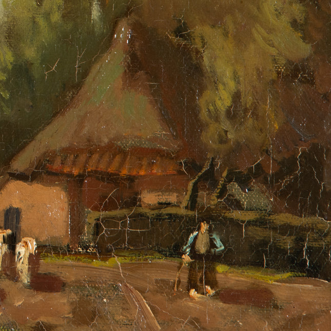 Boerderijen en koeien - Arnold Hendrik Koning (1860-1945)