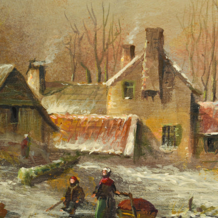 Thomas Heesakkers (1946) - Hollands wintergezicht