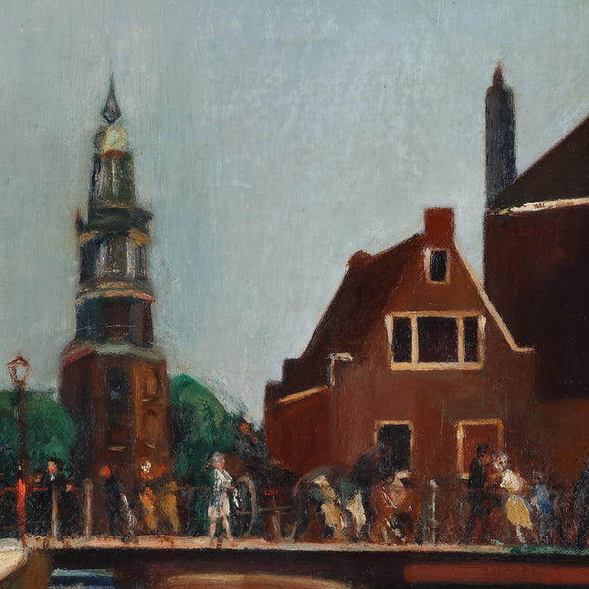 Vue du Montelbaanstoren, Amsterdam