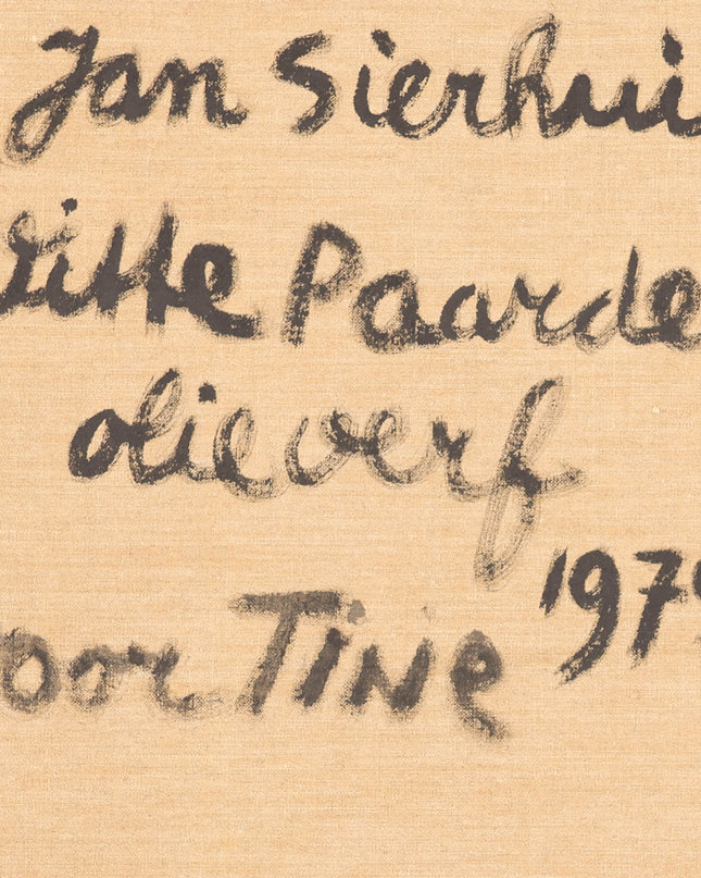 Jan Sierhuis (1928-2023)  - Witte paarden