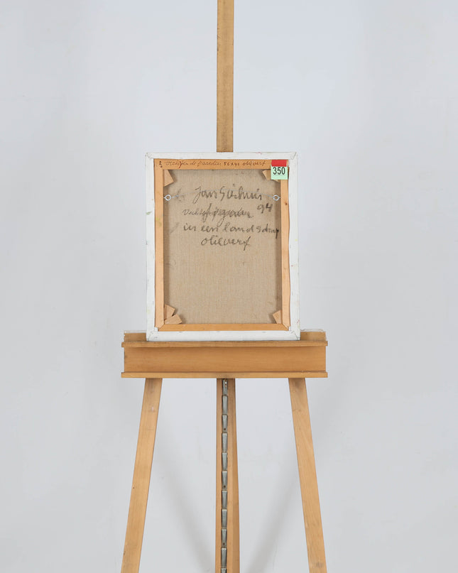 Jan Sierhuis (1928-2023)  - Figuren in een landschap