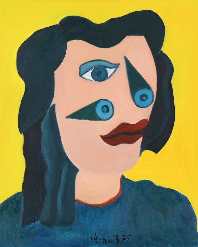 Jan Sierhuis (1928-2023)  - Portret mevrouw X