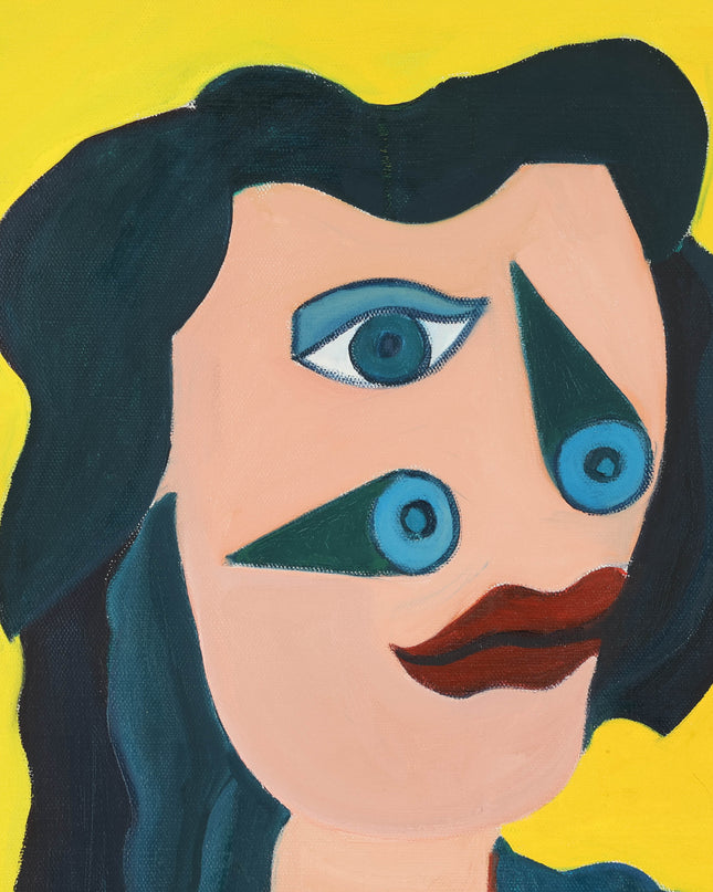 Jan Sierhuis (1928-2023)  - Portret mevrouw X