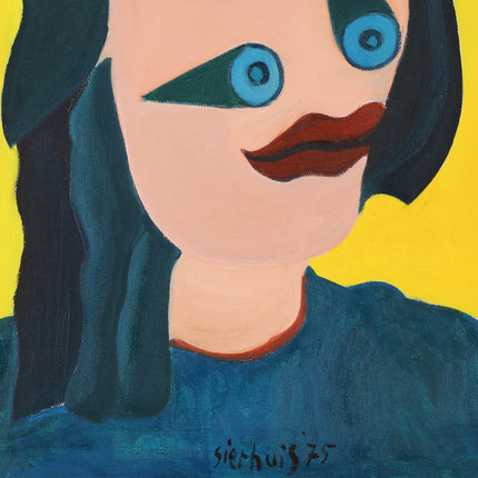 Jan Sierhuis (1928) - Portret mevrouw X