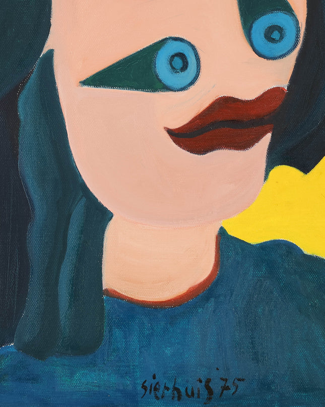 Jan Sierhuis (1928-2023)  - Portret mevrouw X
