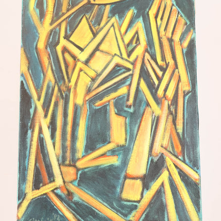 Jan Sierhuis (1928-2023) - Herfstwoud