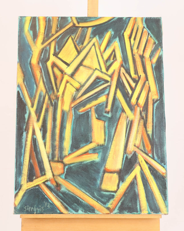 Jan Sierhuis (1928-2023) - Herfstwoud