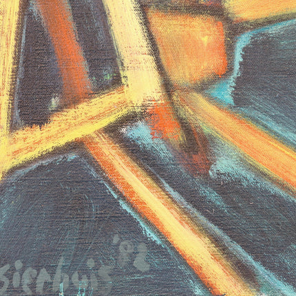 Jan Sierhuis (1928-2023) - Herfstwoud