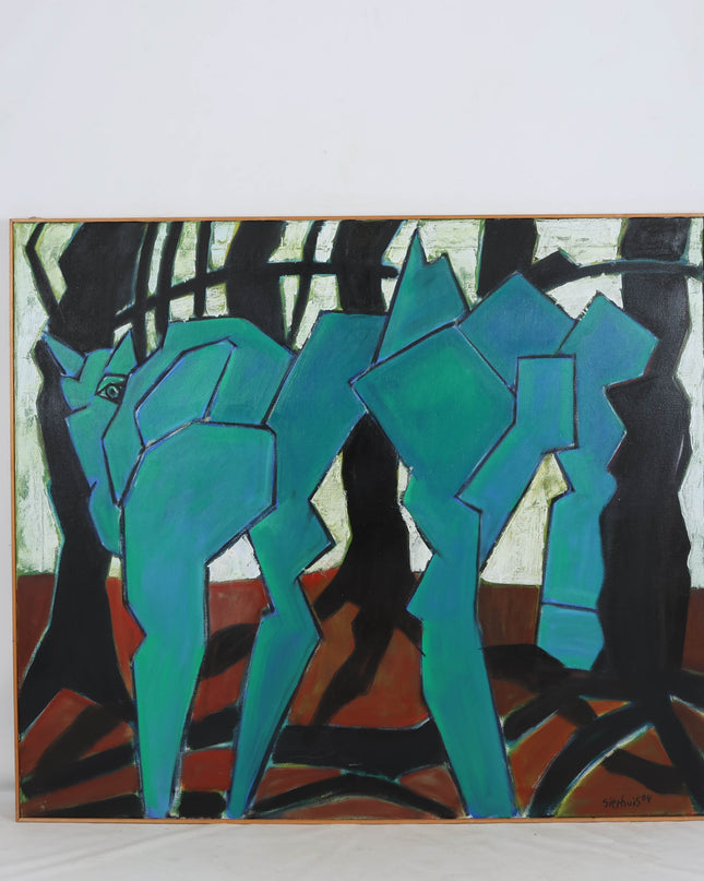 Jan Sierhuis (1928-2023) - Moerasdier