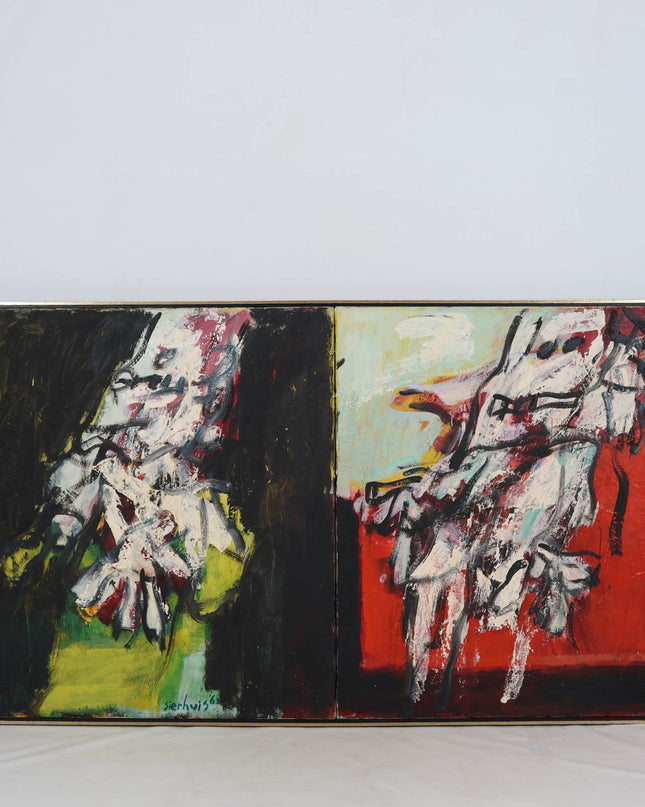 Jan Sierhuis (1928-2023) - Tweeling