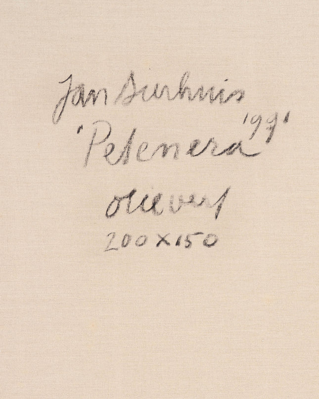 Jan Sierhuis (1928-2023)  - Portret Petenera
