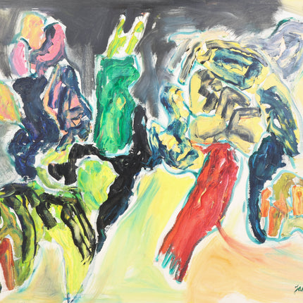 Jan Sierhuis (1928-2023)  - Twee figuren