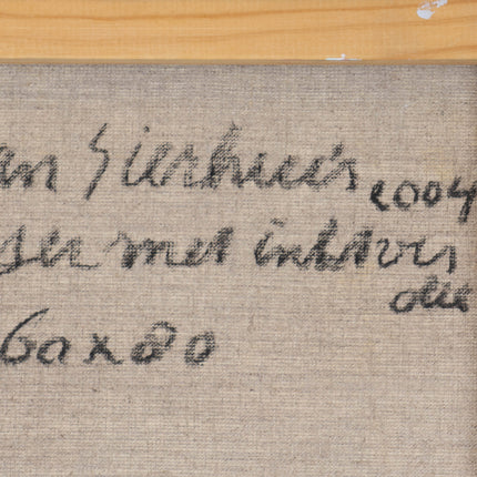 Jan Sierhuis (1928-2023)  - Visser met inktvis