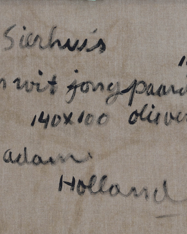 Jan Sierhuis (1928-2023)  - Een wit jong paard
