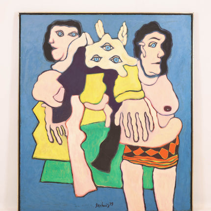 Jan Sierhuis (1928-2023)  - Circus artiesten