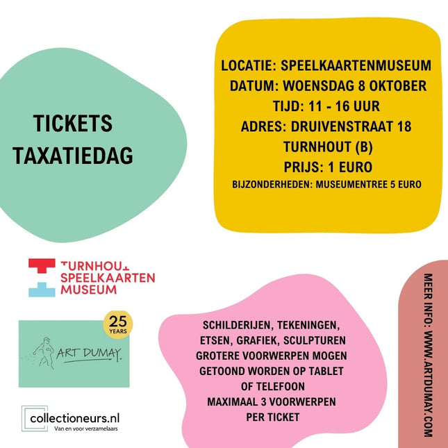 Taxatiedag Speelkaartenmuseum - Turnhout (B)- 8 oktober