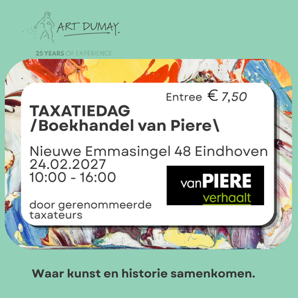 Taxatiedag Van Piere - woensdag 24 februari 2027