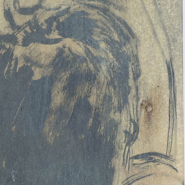 Portret met kat - Evert Slegers (1948)