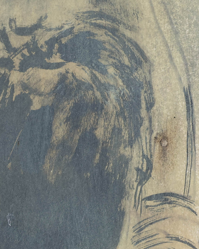 Portret met kat - Evert Slegers (1948)