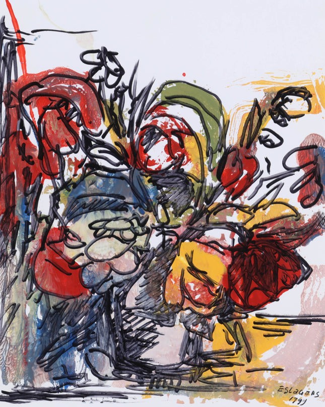 Bloemen - Evert Slegers (1948)