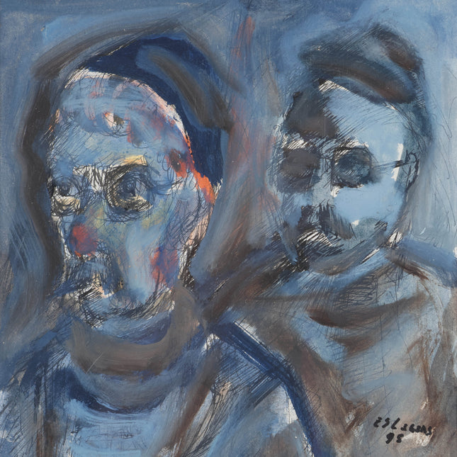 Twee figuren - Evert Slegers (1948)