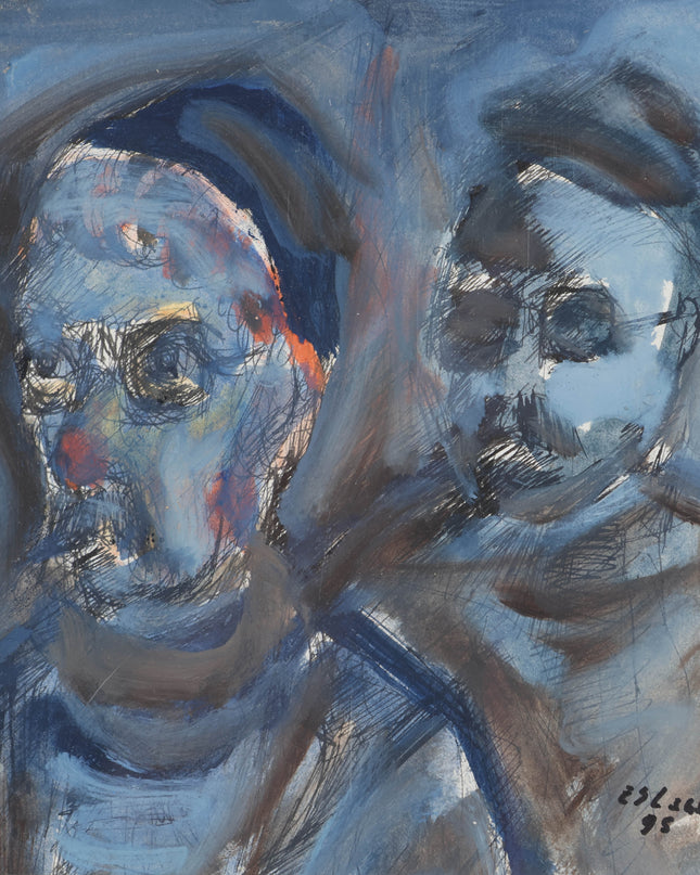 Twee figuren - Evert Slegers (1948)
