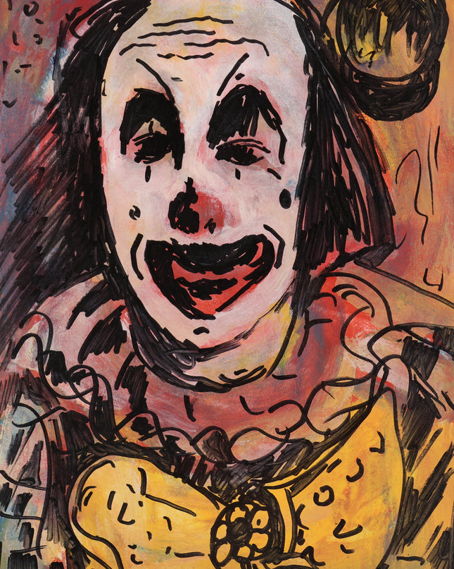 Clown met strik - Evert Slegers (1948)