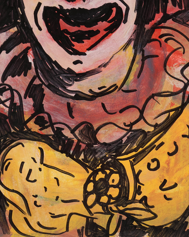 Clown met strik - Evert Slegers (1948)