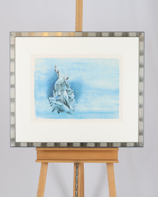 Evert Thielen (1954) – Grasping for Air – zeefdruk