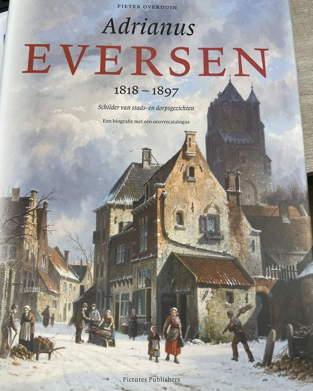 Adrianus Eversen (1818-1897) Wintergezicht