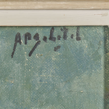 A.P. Schotel (1890-1958) Stilleven met rozen