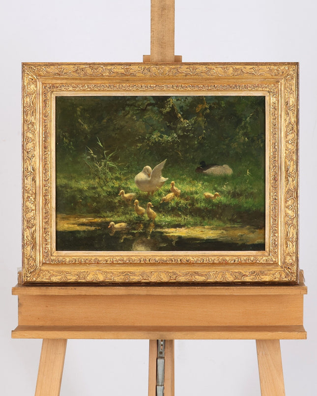 Constant Artz (1870-1951) Eendjes