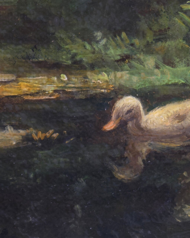 Constant Artz (1870-1951) Eendjes