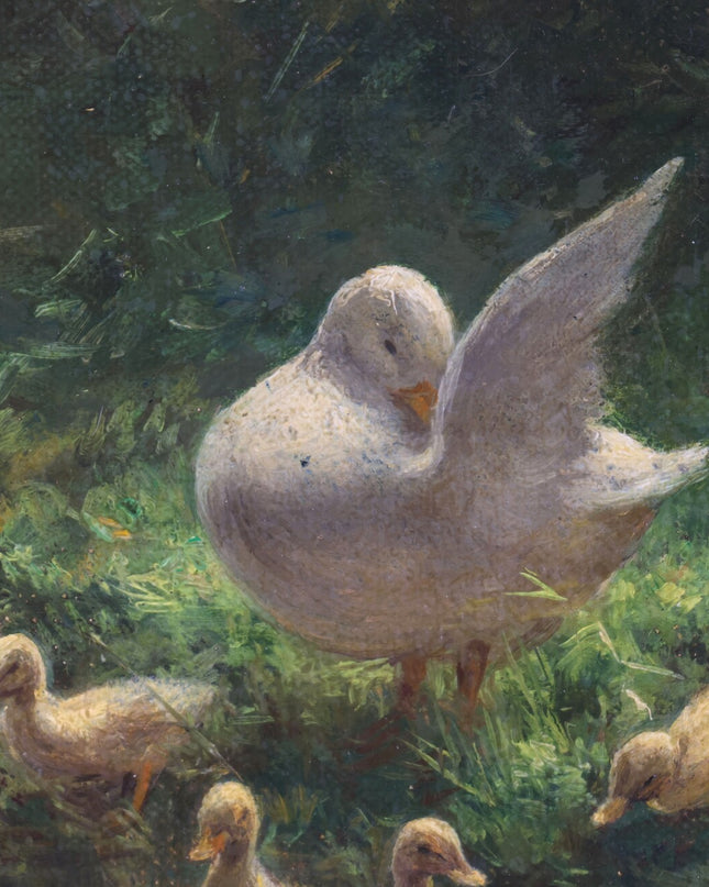 Constant Artz (1870-1951) Eendjes