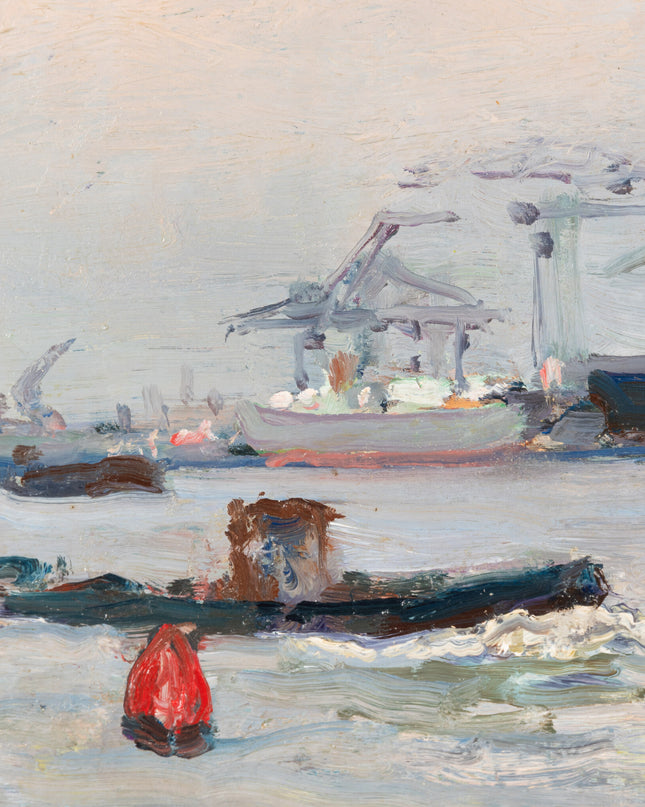 David Schulman ( 1881-1966) NDSM scheepswerf Amsterdam