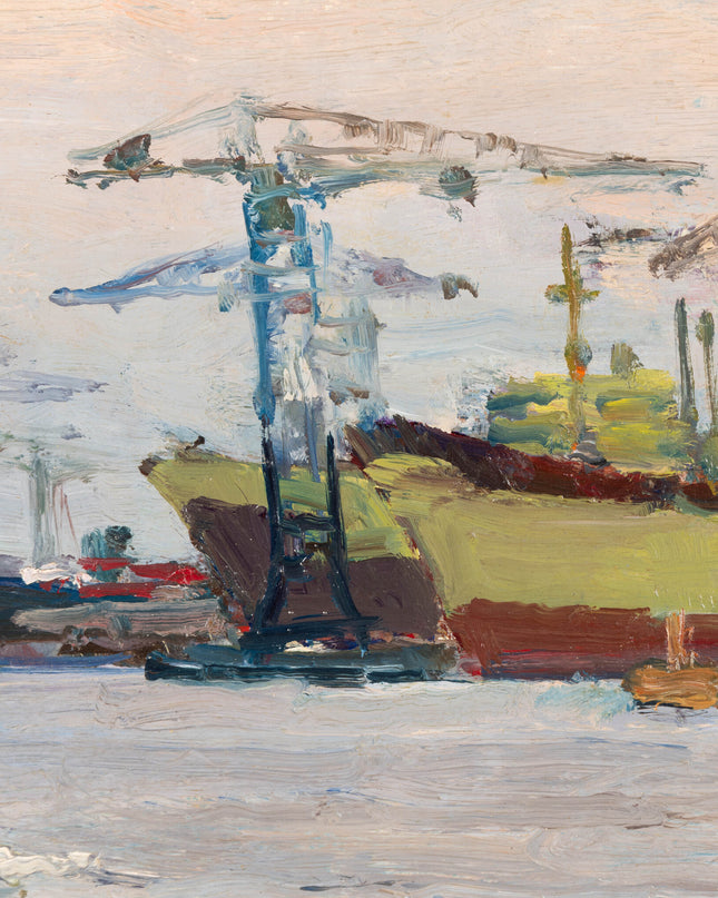 David Schulman ( 1881-1966) NDSM scheepswerf Amsterdam