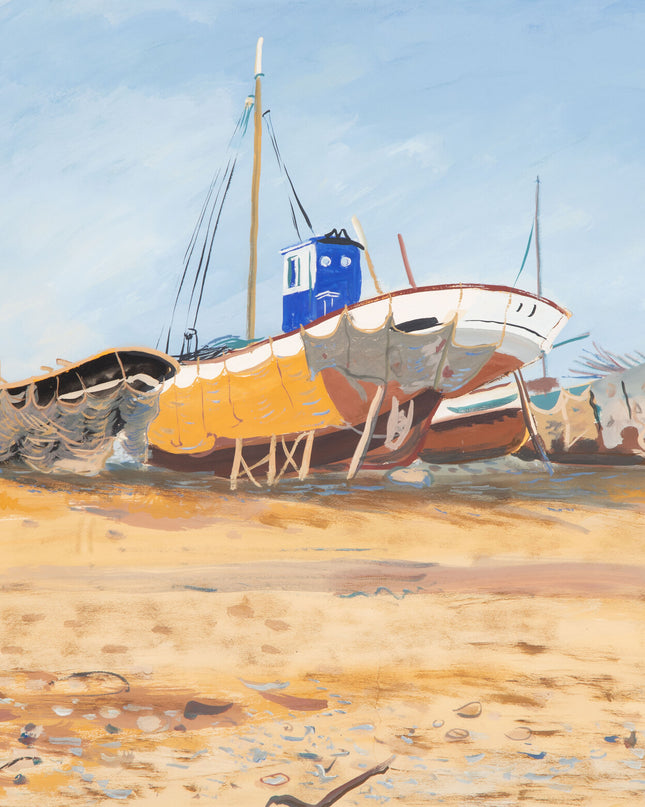 Dick Landsman (1922-) Scheepswerf