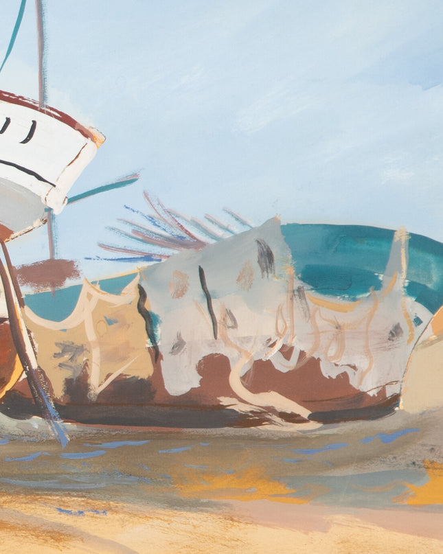 Dick Landsman (1922-) Scheepswerf